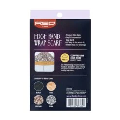 KISS - RED EDGE BAND WRAP SCARF LEOPARD -Zoe Beauty Supply Shop Red HQ143 Package Back Feb.08.2021 1800x1800 5540bff0 4069 4a94 b315 79919ca54f71