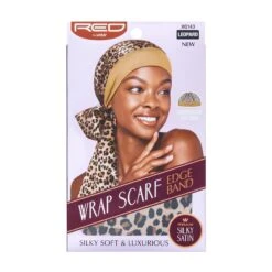 KISS - RED EDGE BAND WRAP SCARF LEOPARD -Zoe Beauty Supply Shop Red HQ143 Package Front Feb.08.2021 1800x1800 f795f53a 9621 4427 82f8 5f97d35266fa