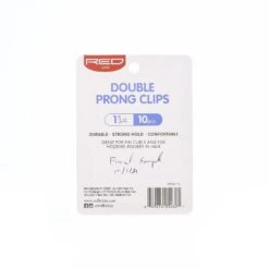 KISS - RED 1 3/4' DOUBLE PRONG CLIP 10PCS -Zoe Beauty Supply Shop RedbyKiss HMC07 Package Back Dec.23.2021.edited 1800x1800 6aee30ed 8aab 43cf ab8e ade61db99d30