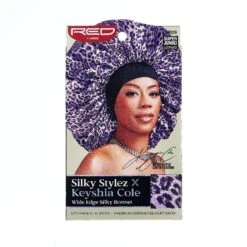 KISS - RED SILKY BONNET SJ LEOPARD -Zoe Beauty Supply Shop RedbyKiss HQ29 LP3 Package Front Oct.15.2021.edited 1800x1800 d439bc8f 0d93 4288 b845 223c88de41d9