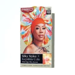 KISS - RED SILKY BONNET SJ TIE DYE 23 KISS - RED SILKY BONNET SJ TIE DYE -Zoe Beauty Supply Shop RedbyKiss HQ30 TD2 Package Side Oct.15.2021.edited 1800x1800 31914165 dd6f 41cb b2b5 8eb2bbee59e4