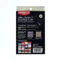 KISS - RED SILKY BONNET BRAID BLACK -Zoe Beauty Supply Shop RedbyKiss HQ33 Package Back Oct.15.2021.edited 700x db9135ca 29b8 44c5 b838 37754c669980