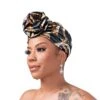KISS - RED LUXE SILKY TOP KNOT TURBAN LUXURY -Zoe Beauty Supply Shop RedbyKiss HQ56 Application Model Dec.20.2021 1800x1800 99cac088 e99e 461a 9589 6e023129944e