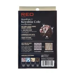 KISS - RED ROYALLUX REVERSIBLE BONNET SUPER JUMBO LEOPARD -Zoe Beauty Supply Shop RedbyKiss HQ75 Package Back Jan.25.2022 1800x1800 2e3483bc 45e5 4b26 9c10 18f696766d5b