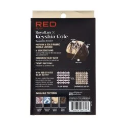 KISS - RED ROYALLUX REVERSIBLE BONNET SUPER JUMBO LUXURY -Zoe Beauty Supply Shop RedbyKiss HQ77 Package Back Jan.25.2022 1800x1800 80044dab ea0f 4728 a98f 5786683f4145