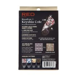 KISS - RED ROYALLUX REVERSIBLEBONNET BRAID LEOPARD -Zoe Beauty Supply Shop RedbyKiss HQ79 Package Back 649674061360 Jan.25.2022 1800x1800 b576613a 03c9 4dda 9e6d 4972399ba26f