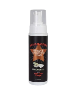 BRAID MASTERS - REFRESH & SMOOTHING FOAM Lemongrass With Apple Cider Vinegar