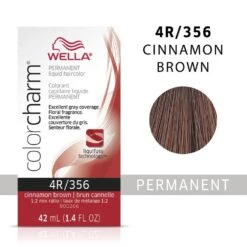 WELLA - Color Charm Permanent Liquid Hair Color For Gray Coverage 4R/356 CINNAMON BROWN