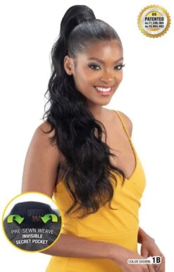 SECRECT POCKET - PONY PRO LOOSE WAVE 26" -Zoe Beauty Supply Shop SPISLOO 02