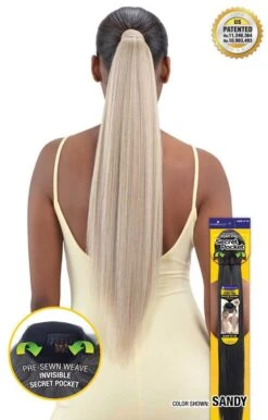 SECRET POCKET - PONY PRO SLEEK STRAIGHT 26" -Zoe Beauty Supply Shop SPISSLE 01