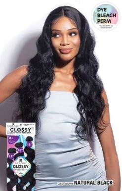 GLOSSY - 100% VIRGIN HUMAN BODY WAVE BUNDLE -Zoe Beauty Supply Shop SYGXXL3 00