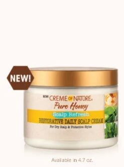 Creme Of Nature - Pure Honey Restorative Daily Scalp Cream -Zoe Beauty Supply Shop Screenshot2021 08 14172408