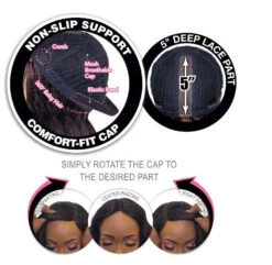 MAYDE - 100% Human Hair Lace Part Wig LAYERED STRAIGHT -Zoe Beauty Supply Shop Screenshot2021 11 30154705