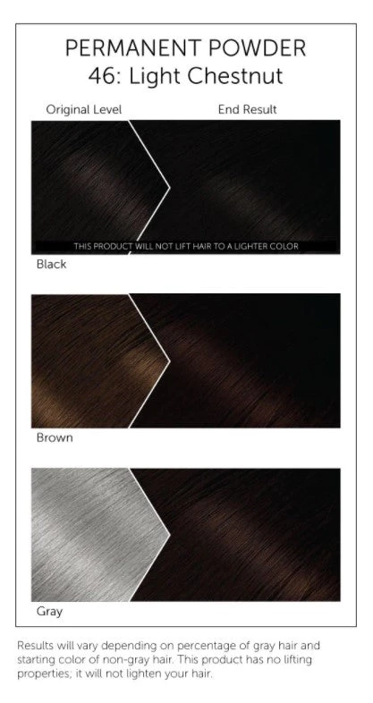 Bigen - Permanent Powder Hair Color 46 Light Chestnut 3 Bigen - Permanent Powder Hair Color 46 Light Chestnut - Image 3