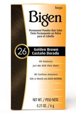Bigen - Permanent Powder Hair Color 26 Golden Brown