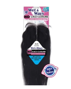 MAYDE - HD 2.25"X4" WET & WAVY LOOSE DEEP CLOSURE (HUMAN HAIR)