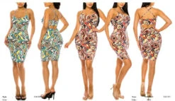 DODO - BOLD PRINT MINI DRESS