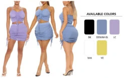 DODO - STRING TANK TOP & SKIRT SET