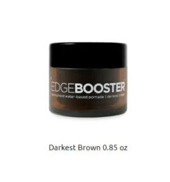 STYLE FACTOR - HIDEOUT Edge Booster Strong Hold Water-Based Pomade Darkest Brown -Zoe Beauty Supply Shop Screenshot2022 08 02140501