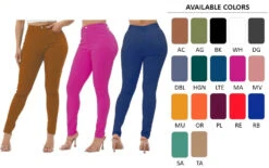 DODO - COLORFUL SUPER STRETCH BASIC SKINNY PANTS (PLUS SIZE) -Zoe Beauty Supply Shop Screenshot2022 10 13175054