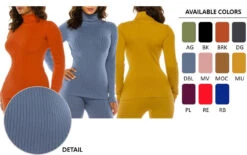 DODO - BASIC SEAMLESS MOCK TURTLE NECK SWEATER