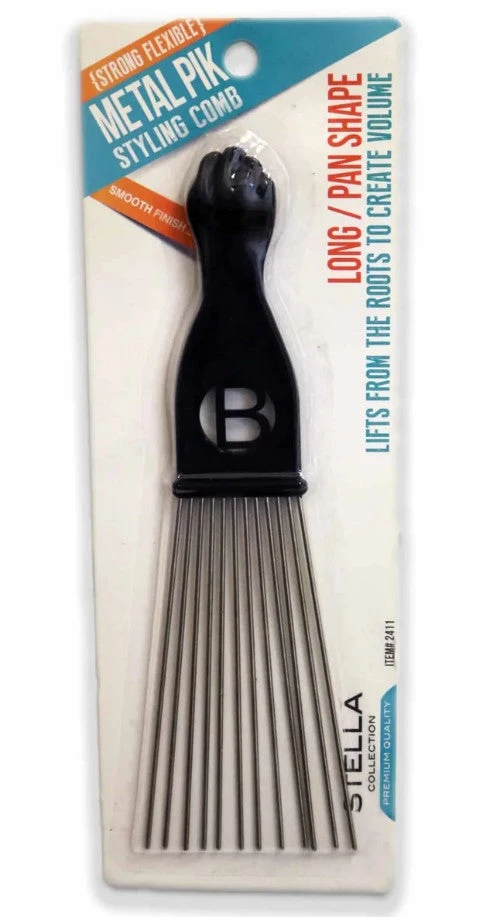 STELLA COLLECTION - Strong Flexible Metal Pik Styling Comb 2 STELLA COLLECTION - Strong Flexible Metal Pik Styling Comb - Image 2