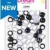 DREAM WORLD - HAIR BEADS LARGE BLACK CLEAR(BR2800BC) -Zoe Beauty Supply Shop Screenshot2023 02 17234013
