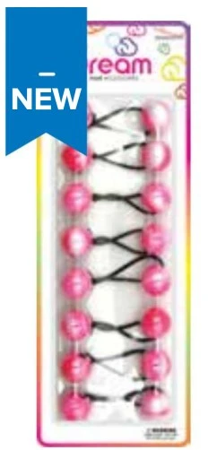 DREAM WORLD - HAIR KNOCKERS TWO TONE PINK (BR2620TPK)