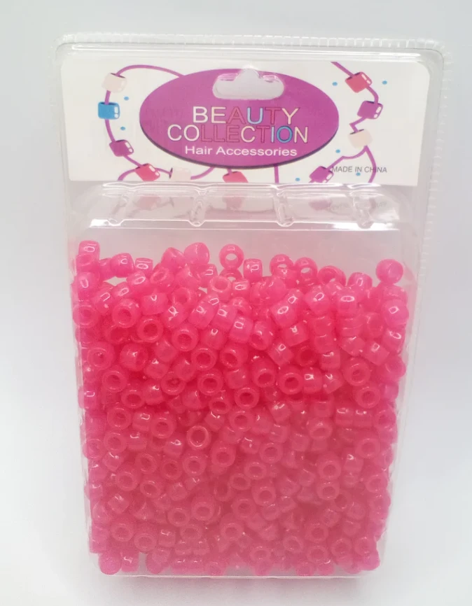 BEAUTY COLLECTION - Small Round Bead Hot Pink 1000PC 2 BEAUTY COLLECTION - Small Round Bead Hot Pink 1000PC - Image 2