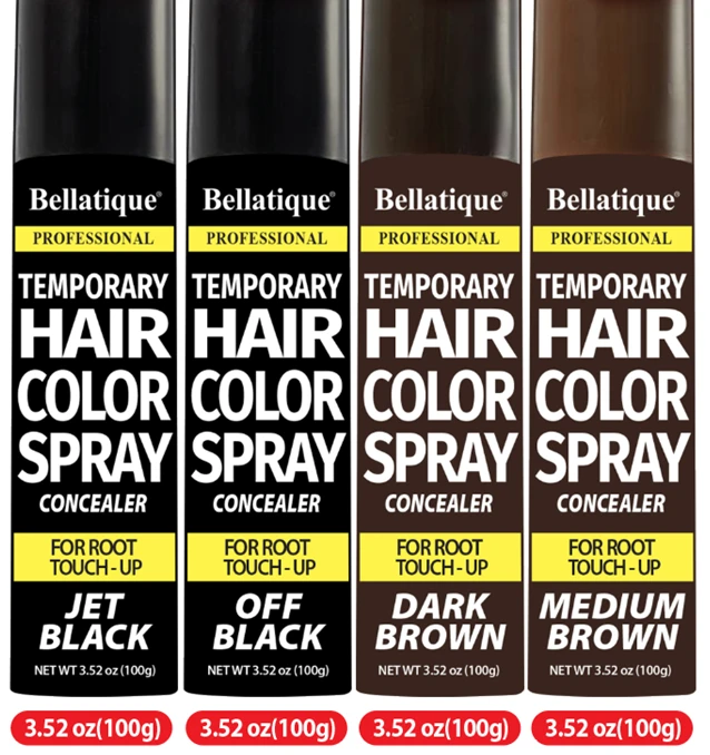 BELLATIQUE - Professional Temporary Hair Color Spray 1 BELLATIQUE - Professional Temporary Hair Color Spray