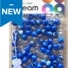 DREAM WORLD - Two Tone Colors Medium Hair Beads Clear & Blue 100 PIECES (BR2500BL) -Zoe Beauty Supply Shop Screenshot2024 02 12135124