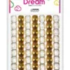 DREAM WORLD - BEAD 16MM 62PC (BR3100GGD) -Zoe Beauty Supply Shop Screenshot2024 11 01114434