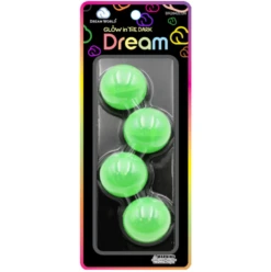 DREAM WORLD - Jumbo Hair Knocker 42MM 2PC GREEN