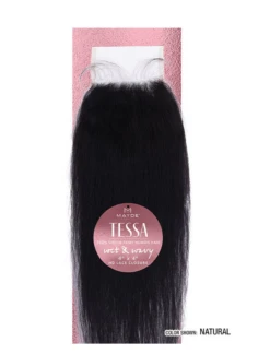 MAYDE - TESSA WET & WAVY 100% HUMAN 4X4 LOOSE DEEP CLOSURE