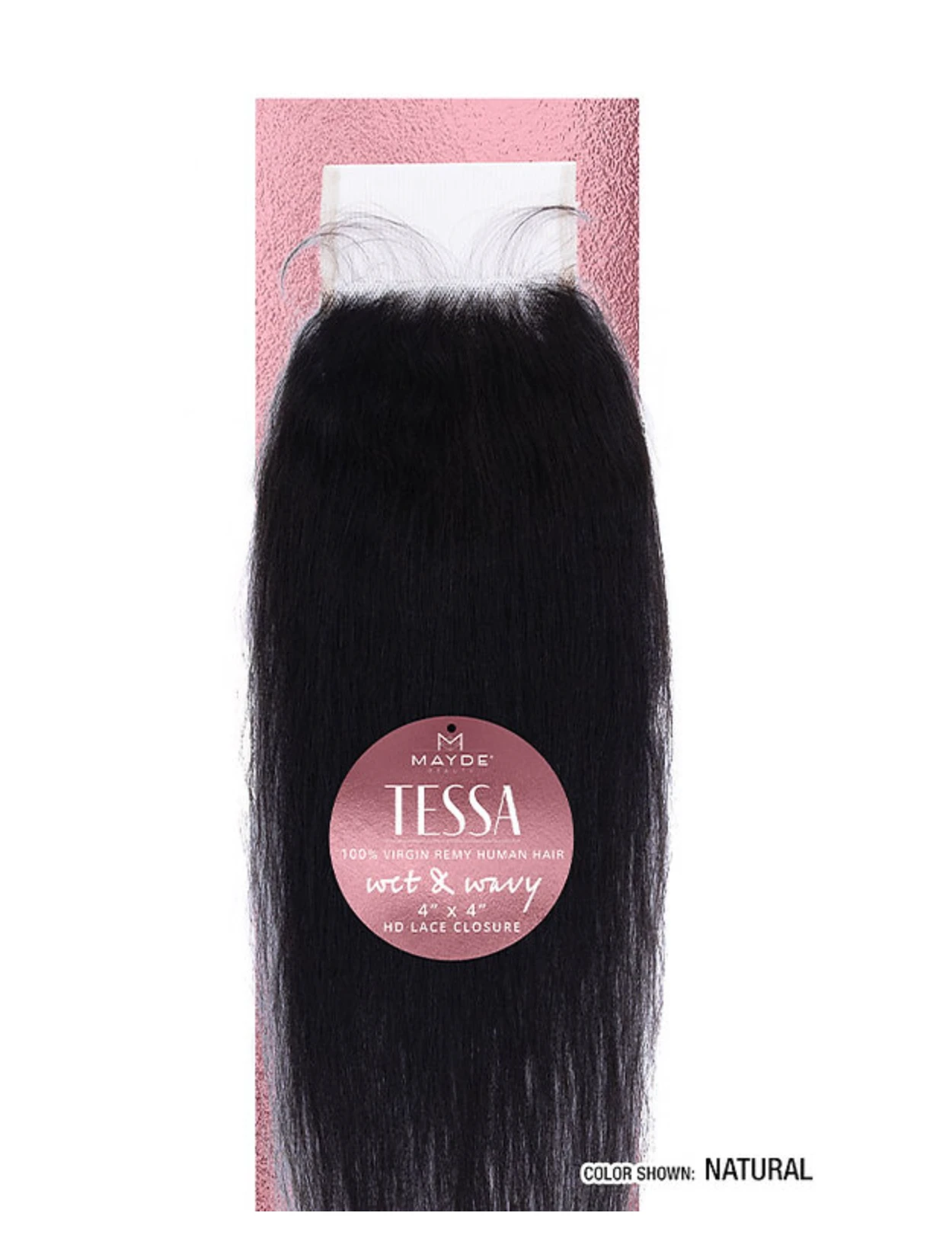 MAYDE - TESSA WET & WAVY 100% HUMAN 4X4 LOOSE DEEP CLOSURE 1 MAYDE - TESSA WET & WAVY 100% HUMAN 4X4 LOOSE DEEP CLOSURE