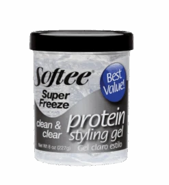 Softee - Super Freeze Clean And Clear Protein Styling Gel