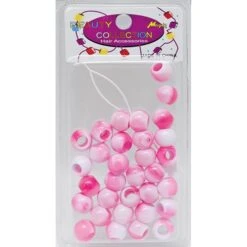 BEAUTY COLLECTION - Regular Round Bead 14mm 2 Tone PINK #TON2BLA