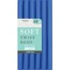 MAGIC COLLECTION - 9/16" 7" Soft Twist Rods 6PCs BLUE -Zoe Beauty Supply Shop TRS4