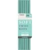 MAGIC COLLECTION - 3/10" 7" Soft Twist Rods 6PCs GREEN -Zoe Beauty Supply Shop TRS7
