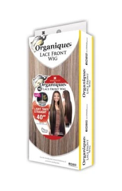 ORGANIQUE - LIGHT YAKY STRAIGHT 40" ORGANIQUE LACE FRONT WIG -Zoe Beauty Supply Shop W0Y40