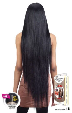 ORGANIQUE - LIGHT YAKY STRAIGHT 40" ORGANIQUE LACE FRONT WIG -Zoe Beauty Supply Shop W0Y40 01