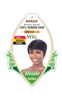 NAKED - NATURE 100% PREMIUM BRAZILIAN HUMAN Wig BLADE (HUMAN) -Zoe Beauty Supply Shop WDBLA