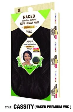 NAKED - NATURE 100% PREMIUM HUMAN WIG CASSITY (HUMAN) -Zoe Beauty Supply Shop WDCAS