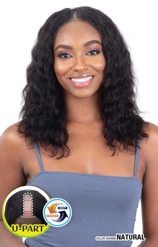 NAKED - NATURE WET & WAVY 100% HUMAN WIG TRU-LOOSE DEEP (HUMAN) 1 NAKED - NATURE WET & WAVY 100% HUMAN WIG TRU-LOOSE DEEP (HUMAN)