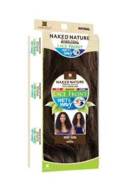 NAKED - NATURE WET AND WAVY DEEP CURL LACE FRONTAL WIG (HUMAN) -Zoe Beauty Supply Shop WETANDWAVYDEEPCURL3
