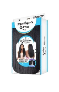 ORGANIQUE - NATURAL U-PART YAKY STRAIGHT 28" WIG -Zoe Beauty Supply Shop WGT28