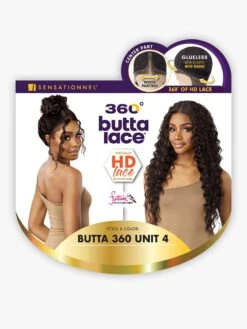 SENSATIONNEL - BUTTA 360 LACE WIG UNIT 4 -Zoe Beauty Supply Shop WL BL360D Butta360Unit4 HT
