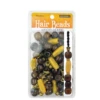 MAGIC COLLECTION - Hair Beads Wood Beads WOODMIX-11 6 MAGIC COLLECTION - Hair Beads Wood Beads WOODMIX-11 -Zoe Beauty Supply Shop WOODMIX 11