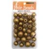 MAGIC COLLECTION - Hair Beads Wood Beads #WOODMIX-18GOL -Zoe Beauty Supply Shop WOODMIX 18GOL