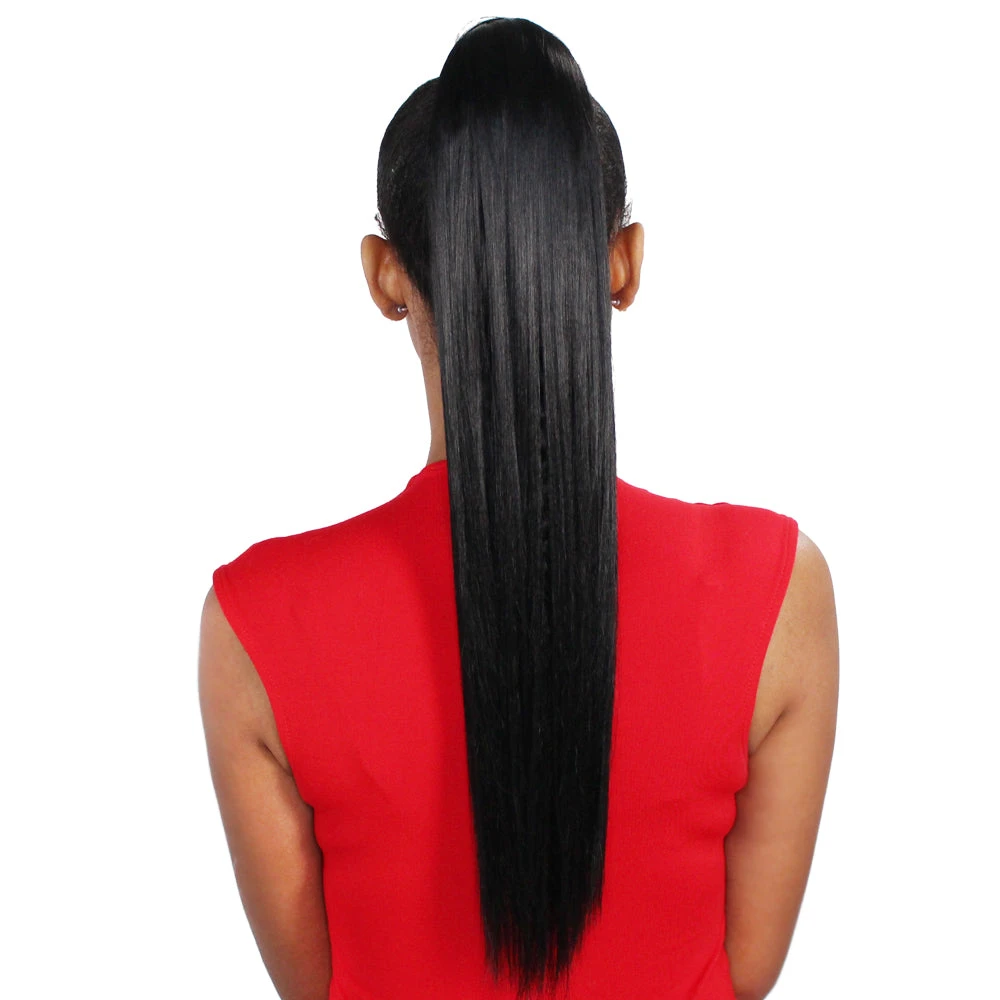 EVE HAIR - WRAP PONYTAIL SILKY STRAIGHT 18" 2 EVE HAIR - WRAP PONYTAIL SILKY STRAIGHT 18" - Image 2
